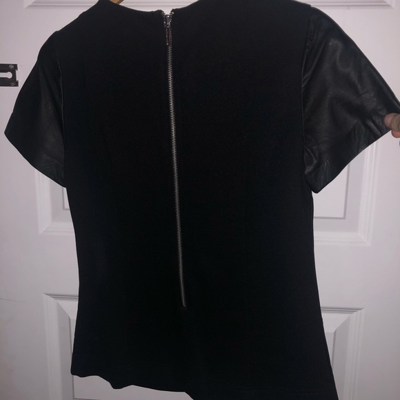 Michael Kors Leather Shirt - Picture 2 of 4